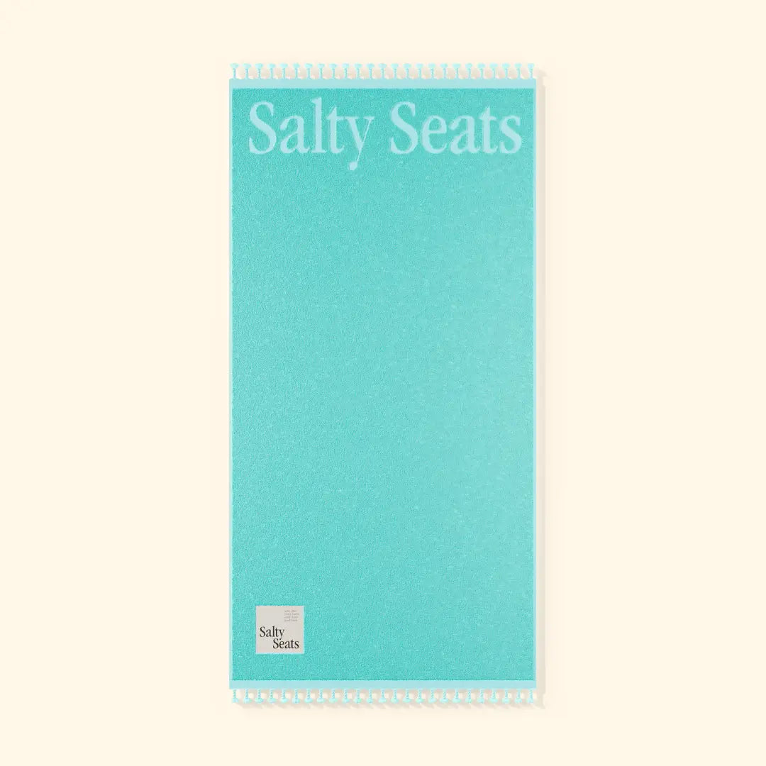 Aqua Beach Towel