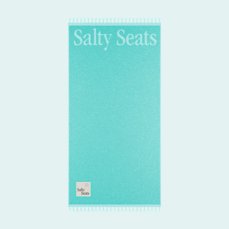 Aqua Beach Towel